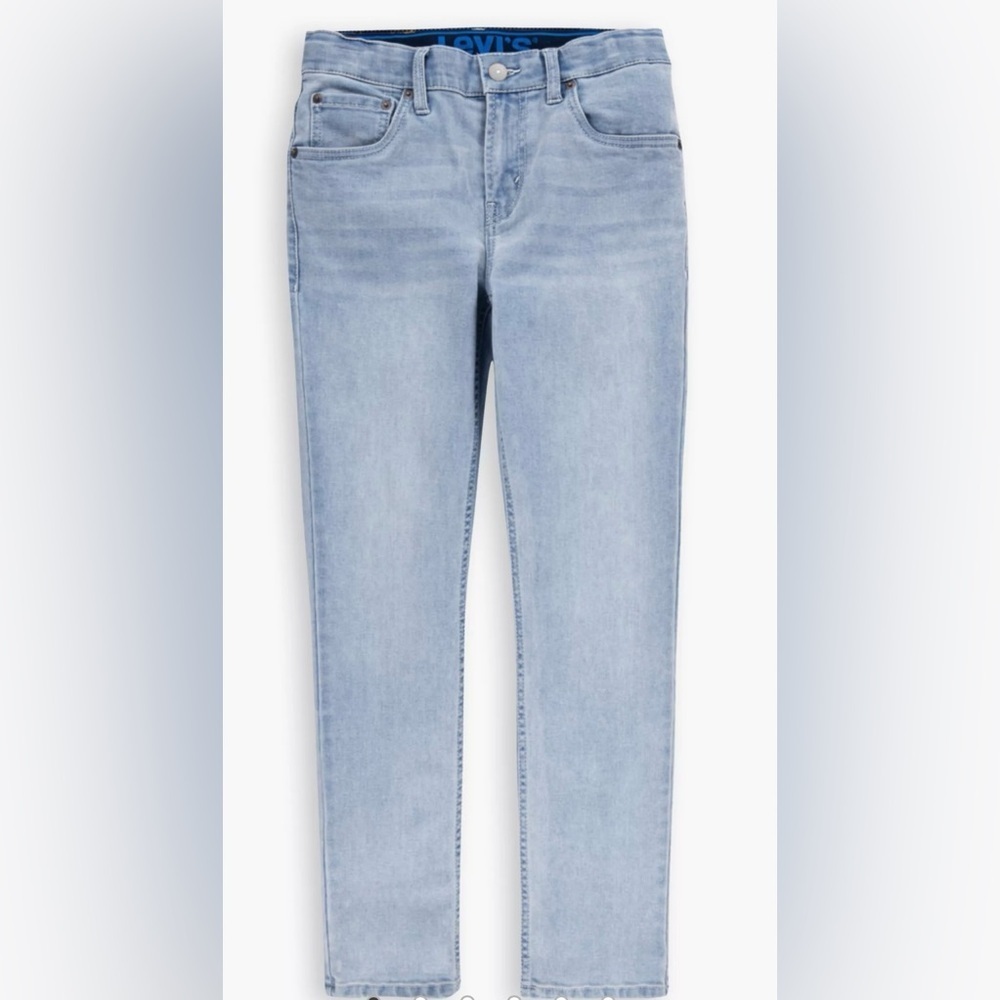 Boy’s Levi's® 512™ Slim Tapered Medium washed Jeans-SZ 10 🩵25/26- NWT - Picture 2 of 13